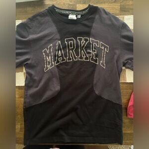 Puma Black Graphic Short Sleeve Tee